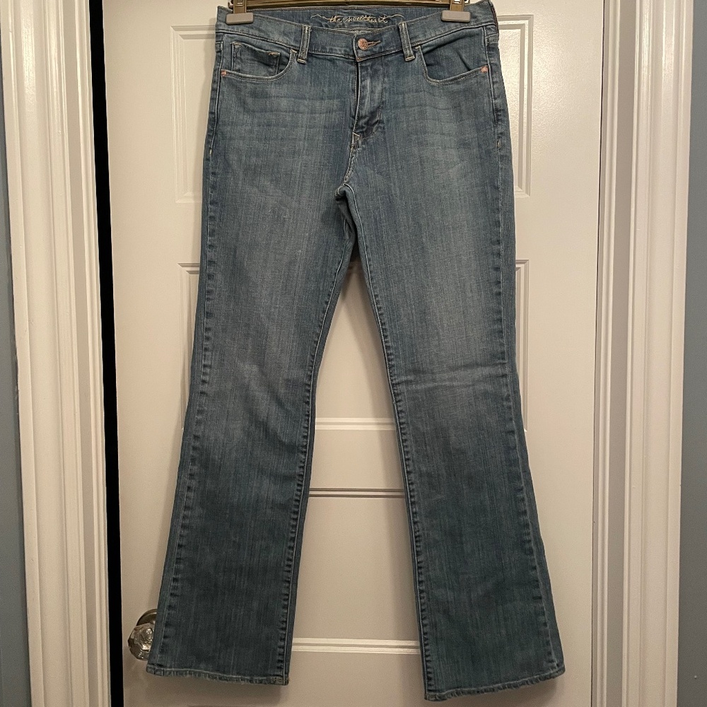Size 8 Stretch Boot Cut Jeans